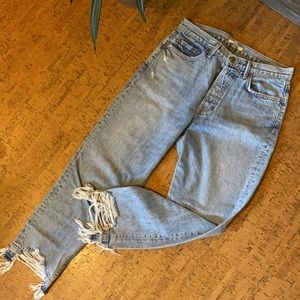 GRLFRND Helena High Rise Straight Ankle